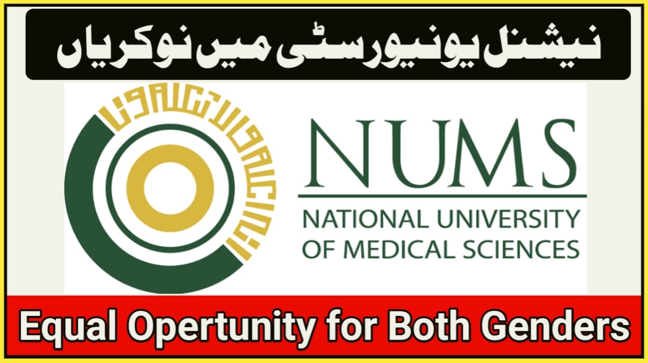 National University of Medical Sciences Jobs 2023