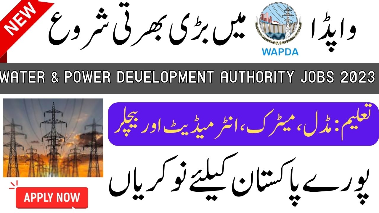 Water & Power Development Authority WAPDA Jobs 2023 Through OTS